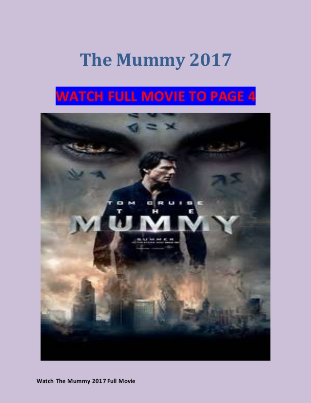 watch the mummy movie